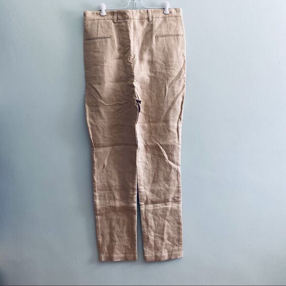 Vintage Jack Henry tan linen dress pants - Picture 3 of 7